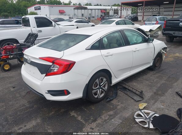 2HGFC2F52GH544443 2016 HONDA CIVIC White Tył prawy