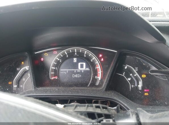 2HGFC2F52GH544443 2016 HONDA CIVIC White Widok tylnych siedzeń