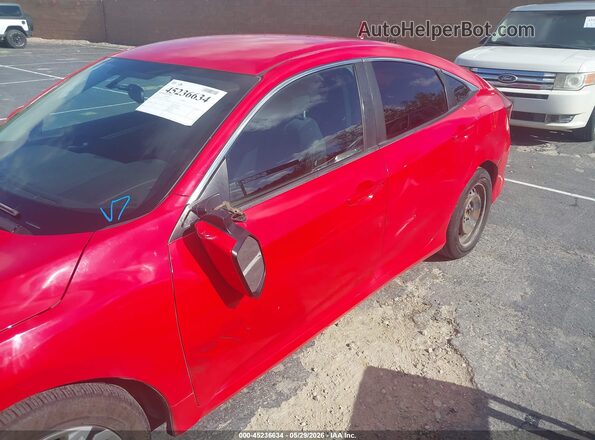 2HGFC2F52GH569195 2016 HONDA CIVIC Red 