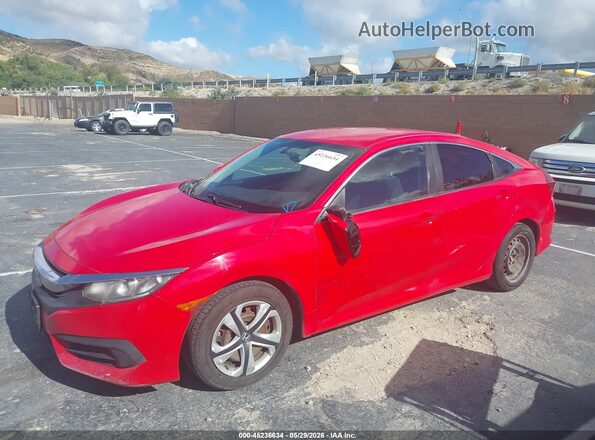 2HGFC2F52GH569195 2016 HONDA CIVIC Red 