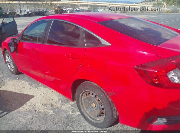 2HGFC2F52GH569195 2016 HONDA CIVIC Red 