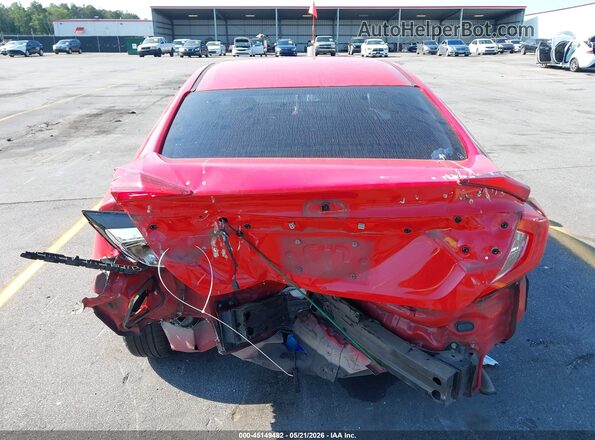 2HGFC2F52HH506504 2017 HONDA CIVIC Красный Вид спереди