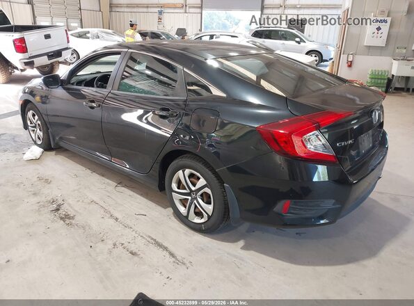 2HGFC2F52JH529867 2018 HONDA CIVIC Black Trasero izquierdo