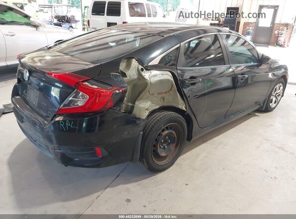 2HGFC2F52JH529867 2018 HONDA CIVIC Black Trasero derecho