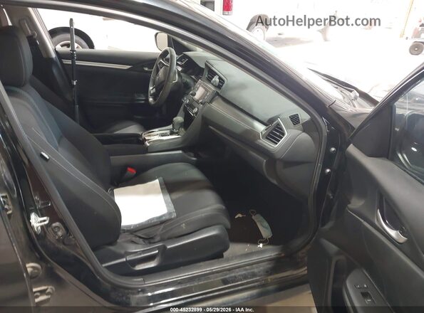 2HGFC2F52JH529867 2018 HONDA CIVIC Black Vista interior delantera