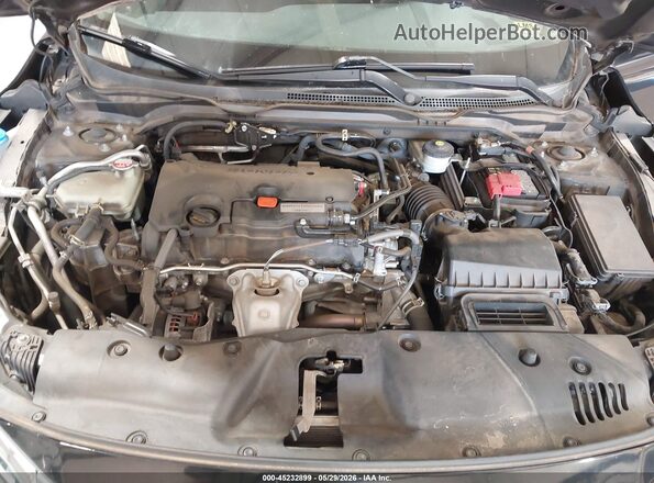 2HGFC2F52JH529867 2018 HONDA CIVIC Black Vista trasera