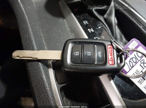 2HGFC2F52JH529867 2018 HONDA CIVIC Black Vista del salpicadero