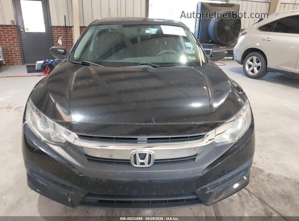 2HGFC2F52JH529867 2018 HONDA CIVIC Black Vista del cuadro de instrumentos