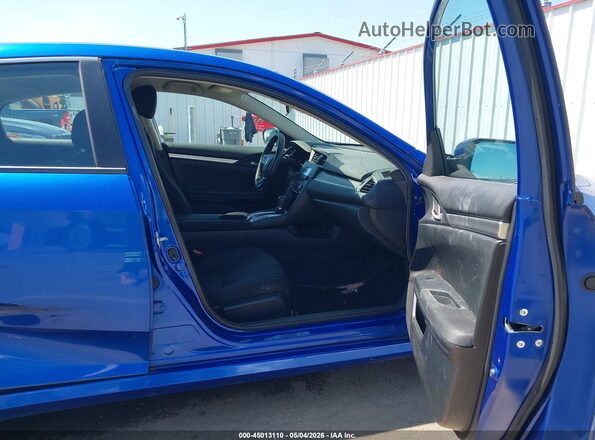 2HGFC2F53GH550378 2016 HONDA CIVIC Blue წინა სალონის ხედი