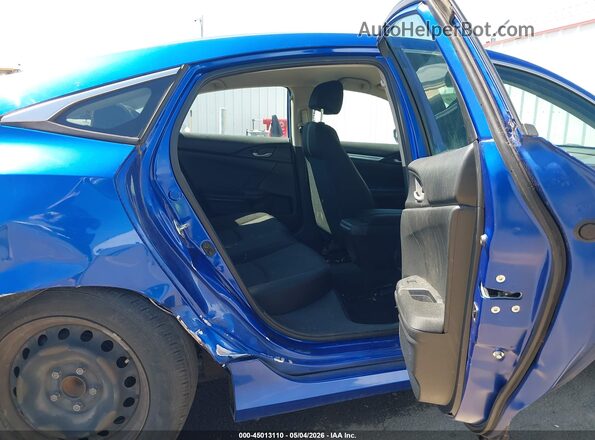 2HGFC2F53GH550378 2016 HONDA CIVIC Blue VIN კოდის სტიკერის ხედი
