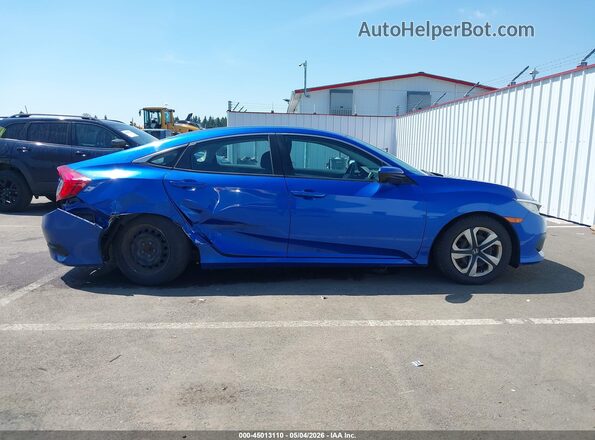 2HGFC2F53GH550378 2016 HONDA CIVIC Blue სალონის 360-გრადუსიანი ხედი