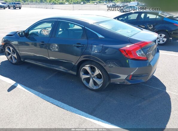 2HGFC2F53HH568459 2017 HONDA CIVIC Dark Blue Задняя левая четверть
