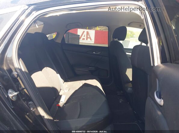 2HGFC2F53JH537461 2018 HONDA CIVIC Black Vista de la etiqueta del VIN