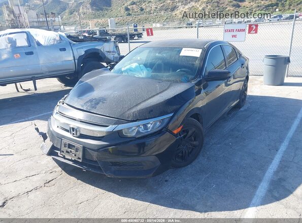 2HGFC2F53JH537461 2018 HONDA CIVIC Black Vista tres cuartos delantera izquierda
