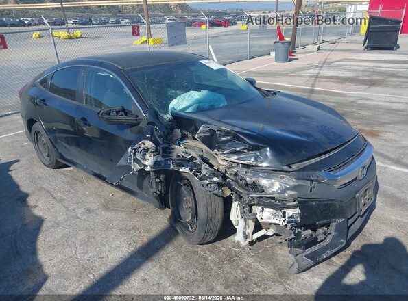 2HGFC2F53JH537461 2018 HONDA CIVIC Black Vista frontal