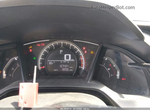 2HGFC2F53JH537461 2018 HONDA CIVIC Black Vista de los asientos traseros