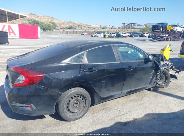 2HGFC2F53JH537461 2018 HONDA CIVIC Black Vista interior trasera