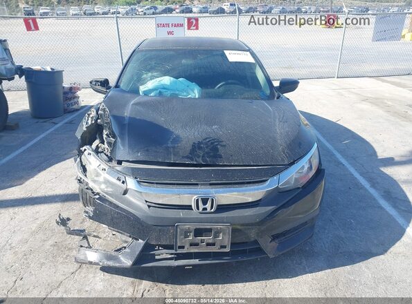 2HGFC2F53JH537461 2018 HONDA CIVIC Black Vista del cuadro de instrumentos