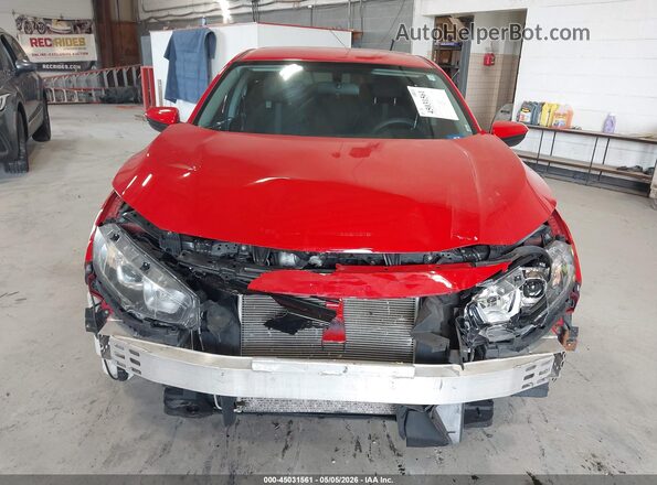 2HGFC2F53JH570766 2018 HONDA CIVIC Red Widok z przodu