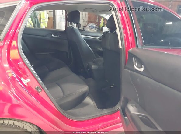 2HGFC2F53JH570766 2018 HONDA CIVIC Red Widok naklejki z numerem VIN