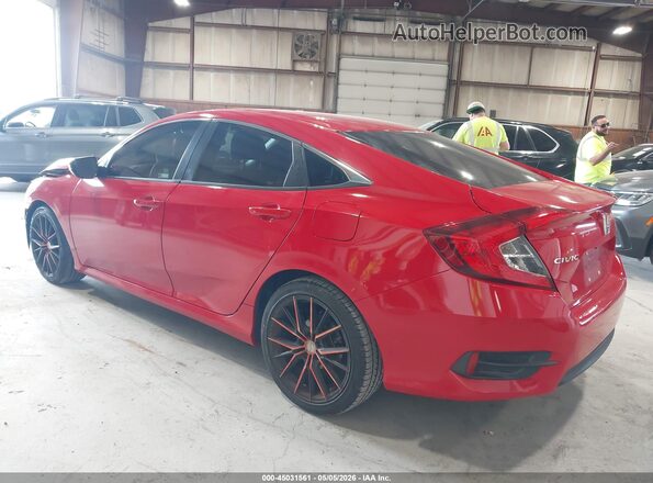2HGFC2F53JH570766 2018 HONDA CIVIC Red Tył lewy