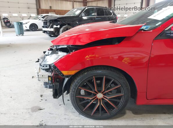 2HGFC2F53JH570766 2018 HONDA CIVIC Red 