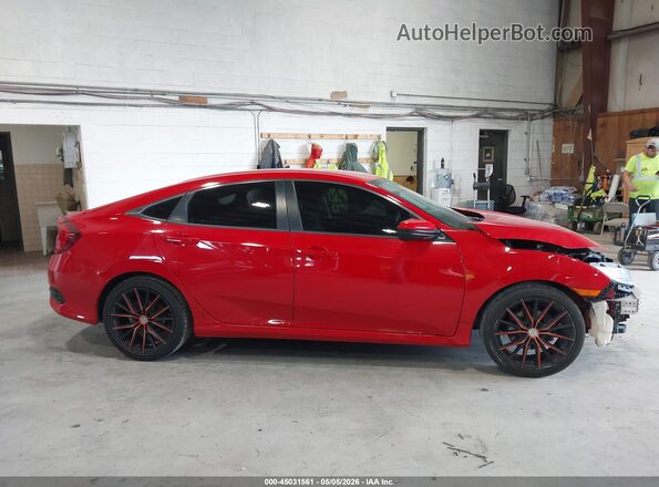 2HGFC2F53JH570766 2018 HONDA CIVIC Red Widok wnętrza 360 stopni
