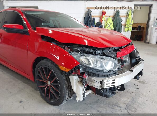 2HGFC2F53JH570766 2018 HONDA CIVIC Red 