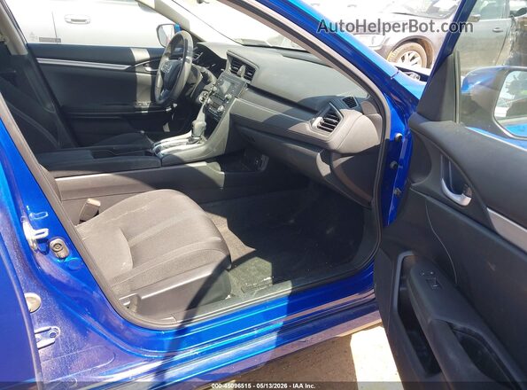 2HGFC2F53JH572596 2018 HONDA CIVIC Blue წინა სალონის ხედი