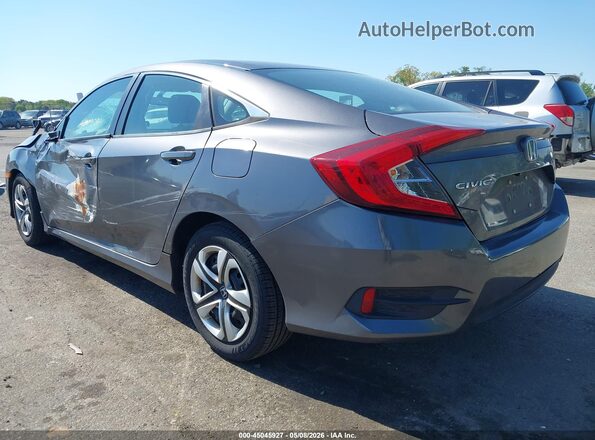 2HGFC2F54GH557338 2016 HONDA CIVIC Gray Tył lewy