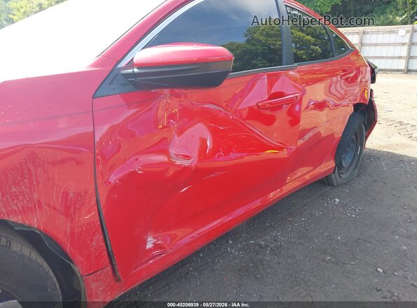 2HGFC2F54HH530027 2017 HONDA CIVIC Red Вид спереду