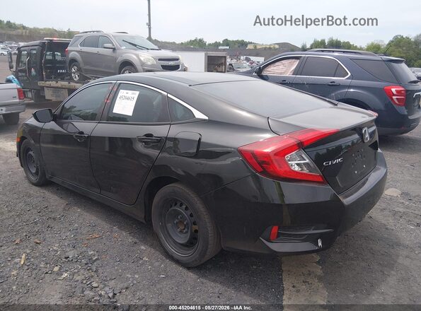 2HGFC2F54HH551833 2017 HONDA CIVIC Black Задня ліва чверть