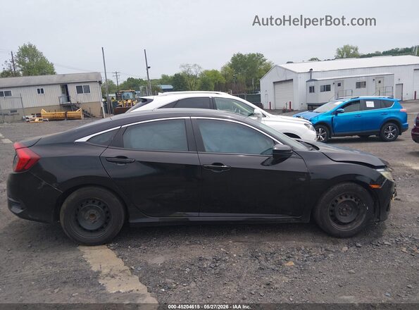 2HGFC2F54HH551833 2017 HONDA CIVIC Black Вид задньої частини салону