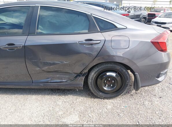2HGFC2F55HH501846 2017 HONDA CIVIC Gray Դիմացի տեսք