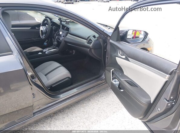 2HGFC2F55HH501846 2017 HONDA CIVIC Gray Սալոնի դիմացի տեսք