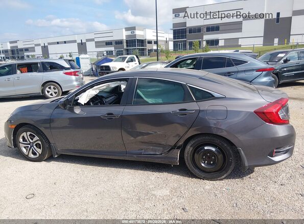 2HGFC2F55HH501846 2017 HONDA CIVIC Gray Սալոնի 360 աստիճան տեսք