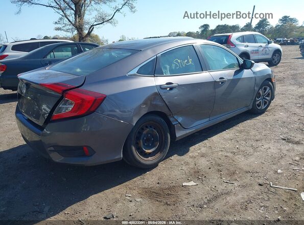 2HGFC2F55HH524124 2017 HONDA CIVIC Gray Trasero derecho