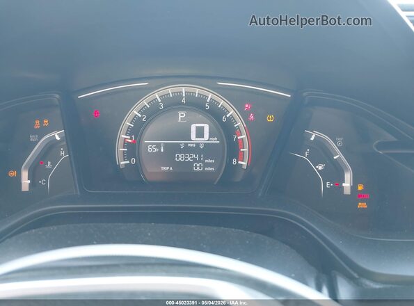 2HGFC2F55HH524124 2017 HONDA CIVIC Gray Vista de los asientos traseros