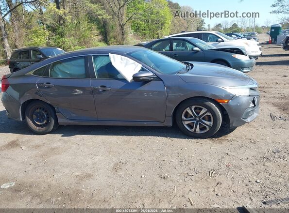 2HGFC2F55HH524124 2017 HONDA CIVIC Gray Vista interior trasera