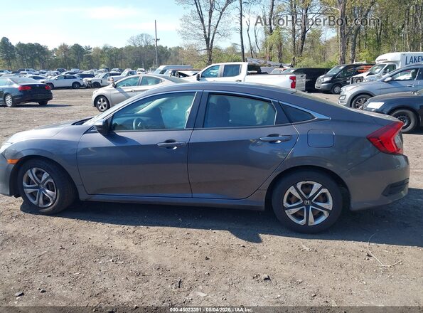 2HGFC2F55HH524124 2017 HONDA CIVIC Gray Vista interior de 360 grados