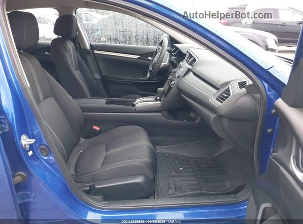2HGFC2F55HH535057 2017 HONDA CIVIC Blue Front interior view