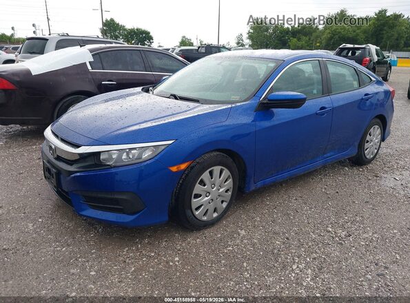 2HGFC2F55HH535057 2017 HONDA CIVIC Blue Front left