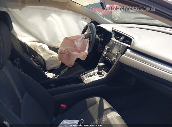 2HGFC2F55HH550349 2017 HONDA CIVIC Gray Front interior view
