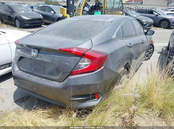 2HGFC2F55HH550349 2017 HONDA CIVIC Gray Rear right