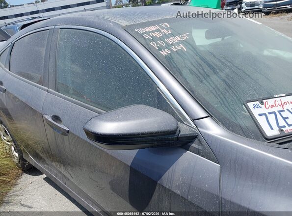 2HGFC2F55HH550349 2017 HONDA CIVIC Gray Rear interior view