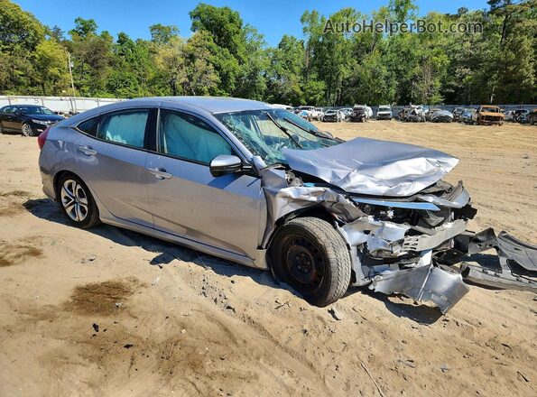 2HGFC2F55JH524632 2018 HONDA CIVIC Silver Delantero derecho