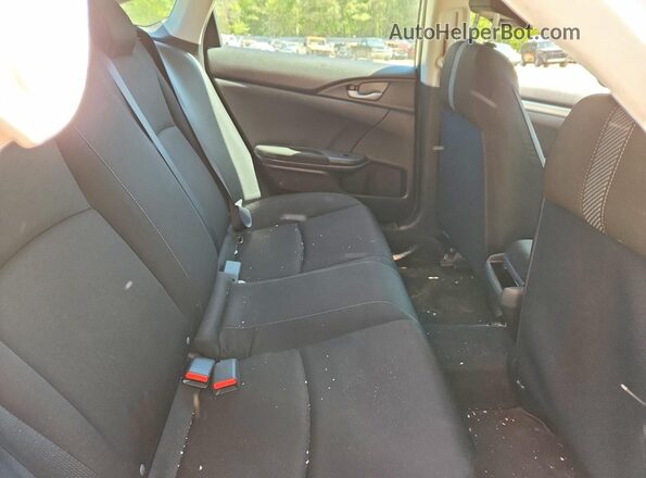 2HGFC2F55JH524632 2018 HONDA CIVIC Silver Vista de los asientos traseros