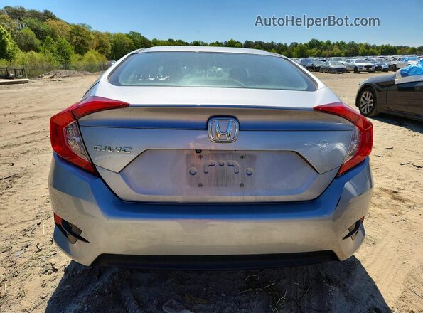 2HGFC2F55JH524632 2018 HONDA CIVIC Silver Vista trasera