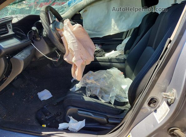 2HGFC2F55JH524632 2018 HONDA CIVIC Silver Vista interior delantera