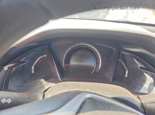2HGFC2F55JH544279 2018 HONDA CIVIC Silver Vista del cuadro de instrumentos